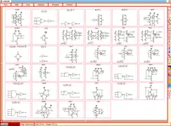 écran de XCircuit (en)