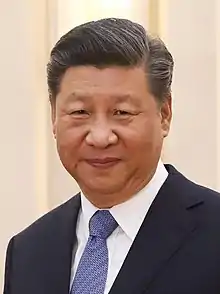Xi Jinping (13 fois) 2022, 2021, 2020, 2019, 2018, 2017, 2016, 2015, 2014, 2013, 2012, 2011, 2009.