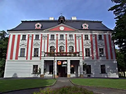 Château de Velké Hoštice.