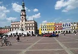 Le Rynek, la place du marché.