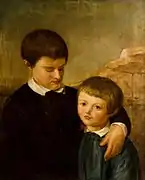 Aleksander et Jan Mickiewicz (vers 1851)