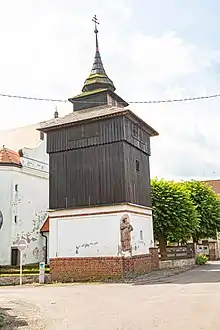 Clocher-tour à Vejvanovice.