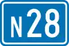 Image illustrative de l’article Route nationale 28 (Belgique)