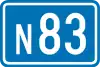 Image illustrative de l’article Route nationale 83 (Belgique)
