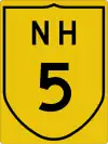 Image illustrative de l’article Route nationale 5 (Inde)