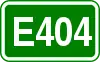 Route européenne 404