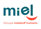 logo de Miel, groupe Malakoff Humanis