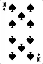 Dix de pique