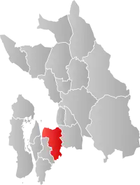 Localisation de Nordre Follo