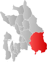 Localisation de Aurskog-Høland