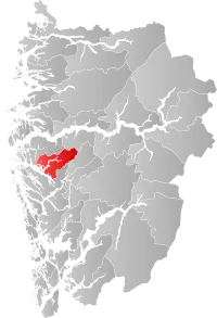 Localisation de Masfjorden