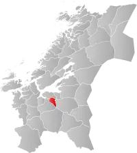 Localisation de Klæbu