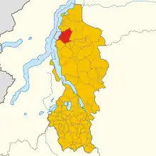 Localisation de Bellano