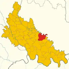 Localisation de Bertonico