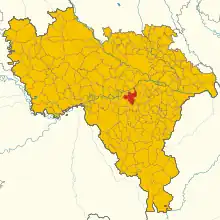 Localisation de Bressana Bottarone