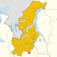 Localisation de Cabiate