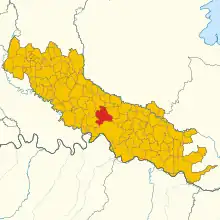 Localisation de Castelverde