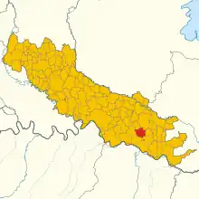 Localisation de Cingia de' Botti