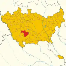 Localisation de Gaggiano