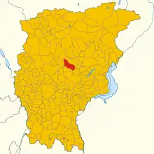 Localisation de Gazzaniga