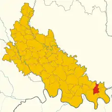 Localisation de Meleti