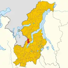 Localisation de Moltrasio