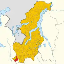 Localisation de Mozzate