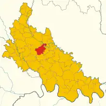 Localisation de San Martino in Strada