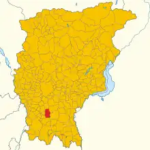 Localisation de Spirano