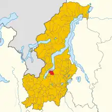 Localisation de Torno