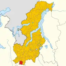 Localisation de Turate