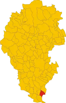 Localisation de Agugliaro