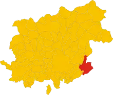 Localisation de Apice