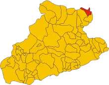 Localisation de Aquila di Arroscia