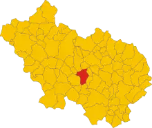 Localisation de Arce