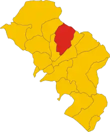 Localisation de Bagnone