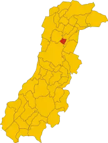 Localisation de Bastiglia