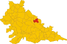 Localisation de Bigarello