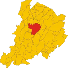 Localisation de Bologne