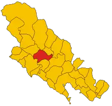 Localisation de Borghetto di Vara