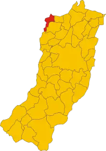 Localisation de Brescello