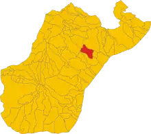 Localisation de Canolo