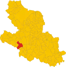 Localisation de Capistrello