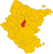 Localisation de Capolona