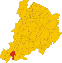 Localisation de Castel di Casio