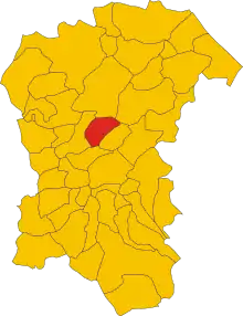 Localisation de Catignano