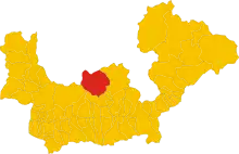 Localisation de Chiesa in Valmalenco