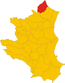 Localisation de Crucoli