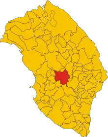 Localisation de Cutrofiano