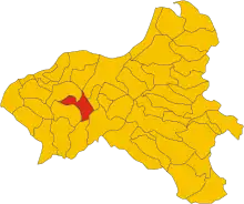 Localisation de Filandari